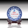 青花瓷紀念盤，景德鎮陶瓷工藝圓盤廠家