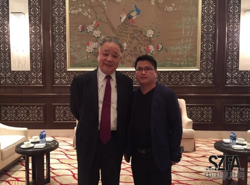 保育鈞、姚景源親切接見中國家具品牌節秘書長
