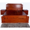 山東老榆木家具，定制家具，榆木雙人床廠家直銷！