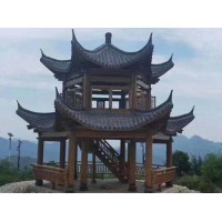防腐木涼亭，古建涼亭，戶外休閑亭子，產品規格多樣，可來圖定制