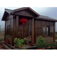 防腐木木屋，仿古木房子，門樓牌樓花窗，可來圖定做